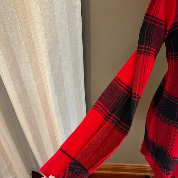 Athleta Trail to Town Button Down Dress Shirt Overshirt Tunic, Size XS - Picture 3 of 11